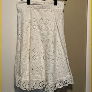 Zara white skirt size S. Excellent condition. New no tag